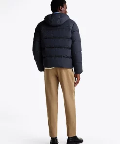 Tommy Hilfiger Down Hooded Puffer Jacket Desert Sky