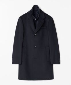 Tiger of Sweden Finnan Coat Dark Blue