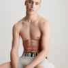 Calvin Klein Intense Power 3-Pack Trunks Black/Grey/White