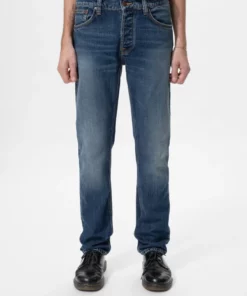 Nudie Jeans Solid Ollie Wild Blue
