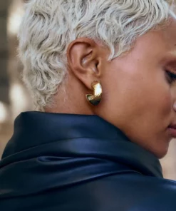 Edblad Bead Creoles L Gold