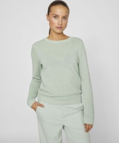 Vila Dalo O-neck Knit Silt Green
