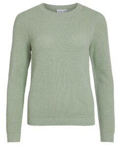 Vila Dalo O-neck Knit Silt Green