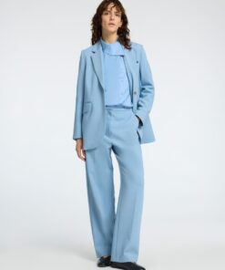 Selected Femme Rita-Freia Straight Pant Endless Sky