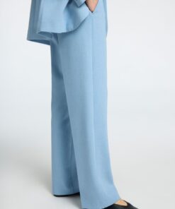 Selected Femme Rita-Freia Straight Pant Endless Sky