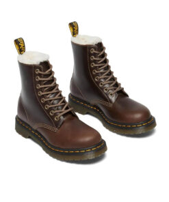 Dr. Martens Serena Boots 1460 Dark Khaki