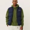 Les Deux Newport Padded Vest Dark Navy