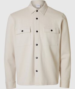 Selected Homme Jackie Sweat Jacket Oatmeal