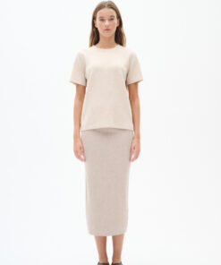 InWear Udelia Rib Skirt Haze Melange
