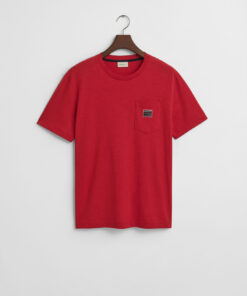 Gant Pocket T-shirt Ruby Red
