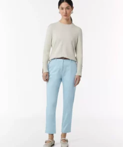Comma, 7/8 Trousers Pale Blue