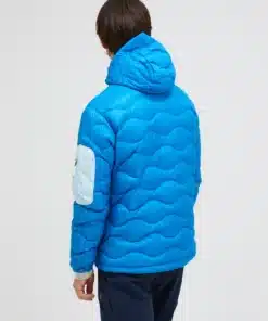 Peak Performance Helium Utility Down Hood Men Brilliant Blue/Sunny Adventure