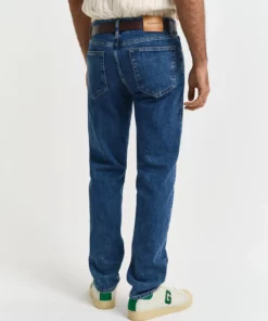Gant Reg Clean Wash Jeans Mid Blue Vintage