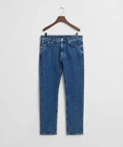 Gant Reg Clean Wash Jeans Mid Blue Vintage