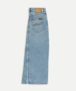 Nudie Jeans Women Anna Denim Skirt Desert