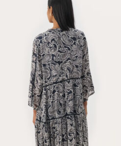 Part Two Nibi Dress After Midnight Paisley Print