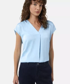 Comma, SS Blouse Light Blue