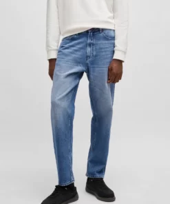 Hugo 838 Vintage Wash Jeans Blue
