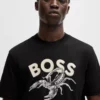 Boss Te_Bossfish T-shirt Black