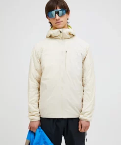 Peak Performance Freelight Reverdible Insulated Hood Jacket Sand Fog/Sunny Adventure