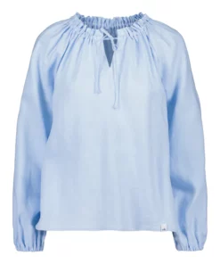 Nakoa Paloma Linen Blouse Sky Blue