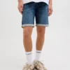 Jack & Jones JJRick Icon Denim Shorts Blue Denim