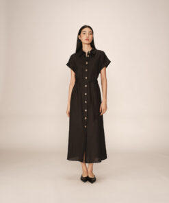 Grace & Mila Long Dress Noir Prudence