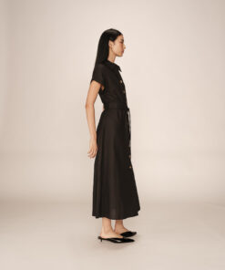 Grace & Mila Long Dress Noir Prudence