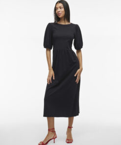 Visummera Midi Dress Black