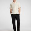 Selected Homme Reg Tape Ace Thais Summer Pant Black