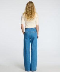 Selected Femme Helen Knit Collar Shirt Birch