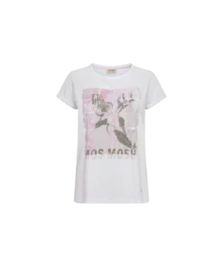 Mos Mosh MMFlori O-SS Tee White