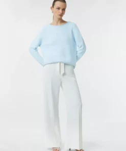 Comma, Knitted Pullover Light Blue