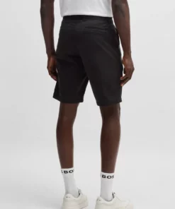 Boss Slim Fit Chino Shorts Black