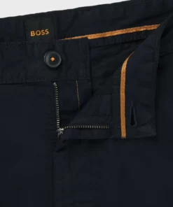 Boss Slim Fit Chino Shorts Dark Navy