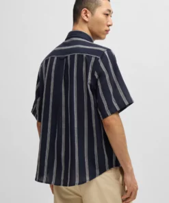 Hugo Eralino Shirt Dark Blue