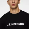 J.Lindeberg Parcy Logo Tee Black
