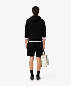 Lacoste Regular Fit Fleece Shorts Black