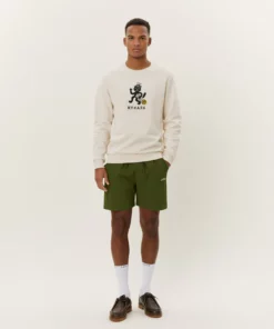 Les Deux Bruno Cat Sweatshirt Ivory