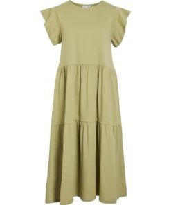 Vila Summer Midi Dress Sage