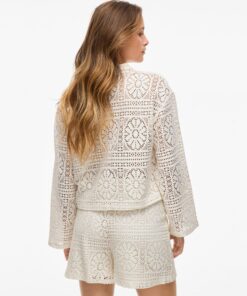Vimerinda Crochet Cardigan Birch