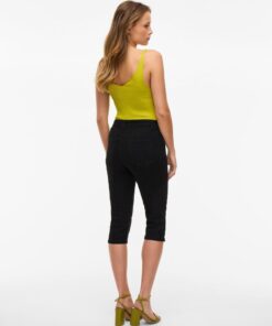 Vijeggy Capri Jeans Black