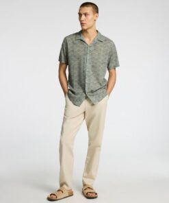 Selected Homme Air Shirt Iceberg Green