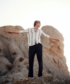 Selected Homme Loose Mads Sun Press Pants Phantom