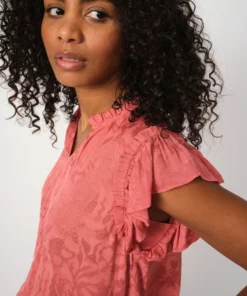 Mos Mosh MMTea Vito Blouse Faded Rose
