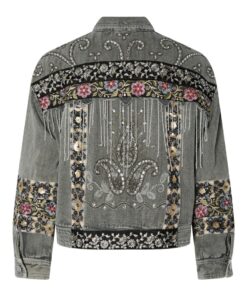 Y.A.S Yasvision Oversized Jacket Medium Grey Denim