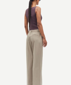 Samsøe Samsøe Salara Trousers Greige Stripe