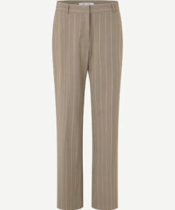 Samsøe Samsøe Salara Trousers Greige Stripe