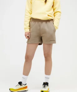 Peak Performance Original Small Logo Shorts Women Avid Beige