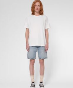 Nudie Jeans Seth Denim Shorts Sea Salt